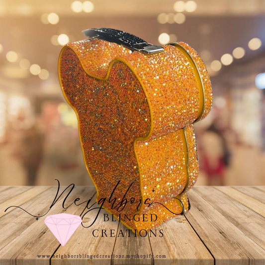 Hand bedazzled fully functional Mickey Tin Lunchbox