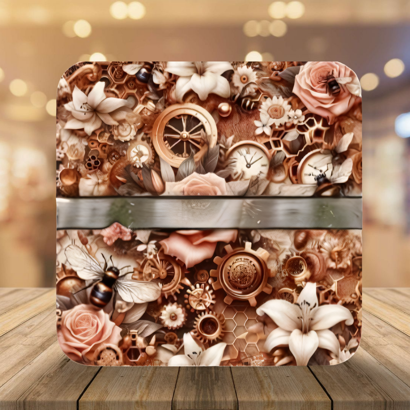 Hearts, Gears & Floral Inspired By Boutique Vinyl