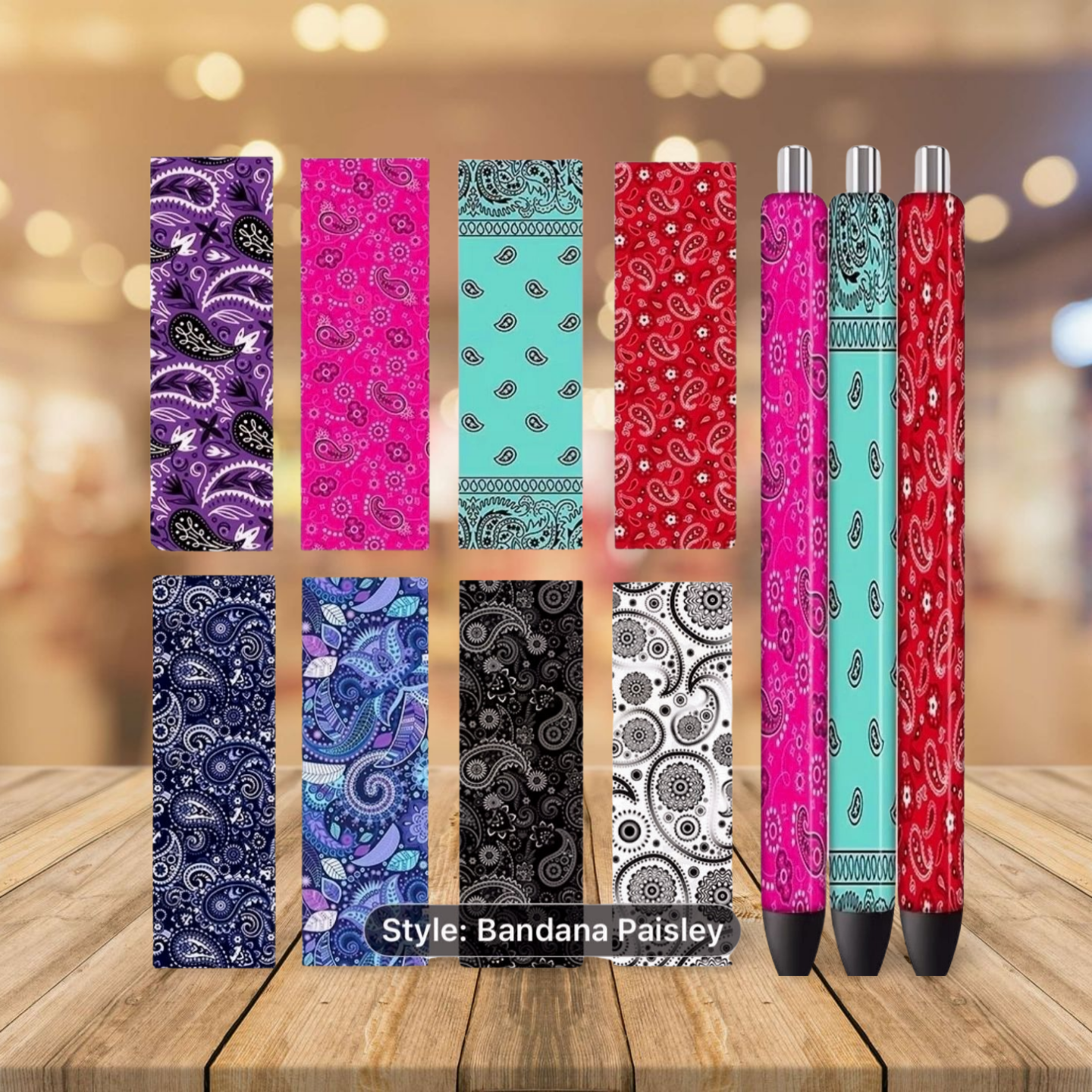 PLEASE READ THIS IS FOR CUSTOM ORDERS ONLY UVDTF PEN WRAPS ONE DESIGN PER PEN ORDER ONLY