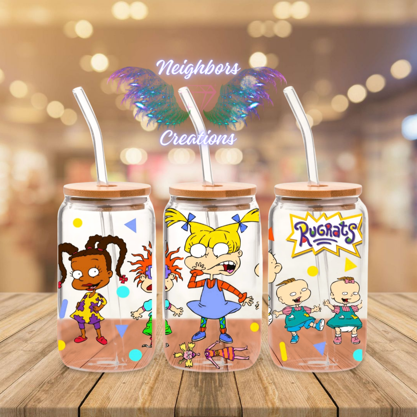 Inspired By Rugrats N Friends UVDTF Wrap