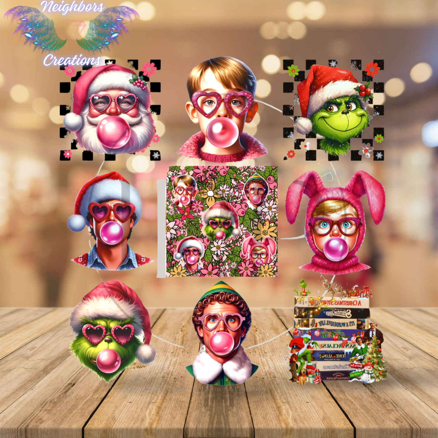 Inspired By The Christmas Story Xmas Ornaments