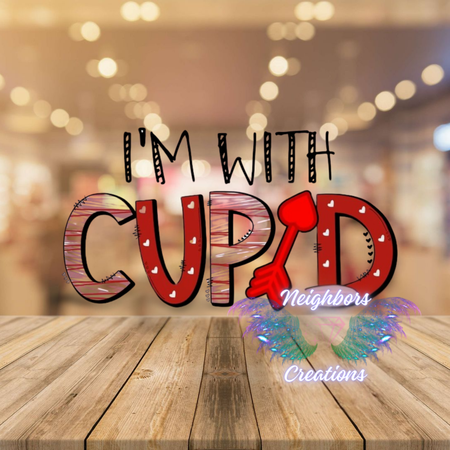 I’m With Cupid Custom Shirt