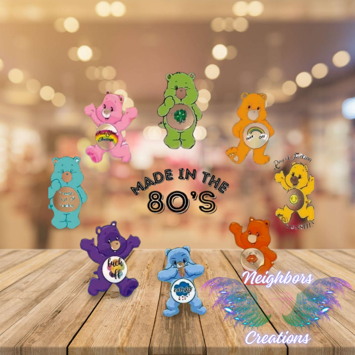 Made In The 80’s Inspired By Care Bears Sub Tumblr