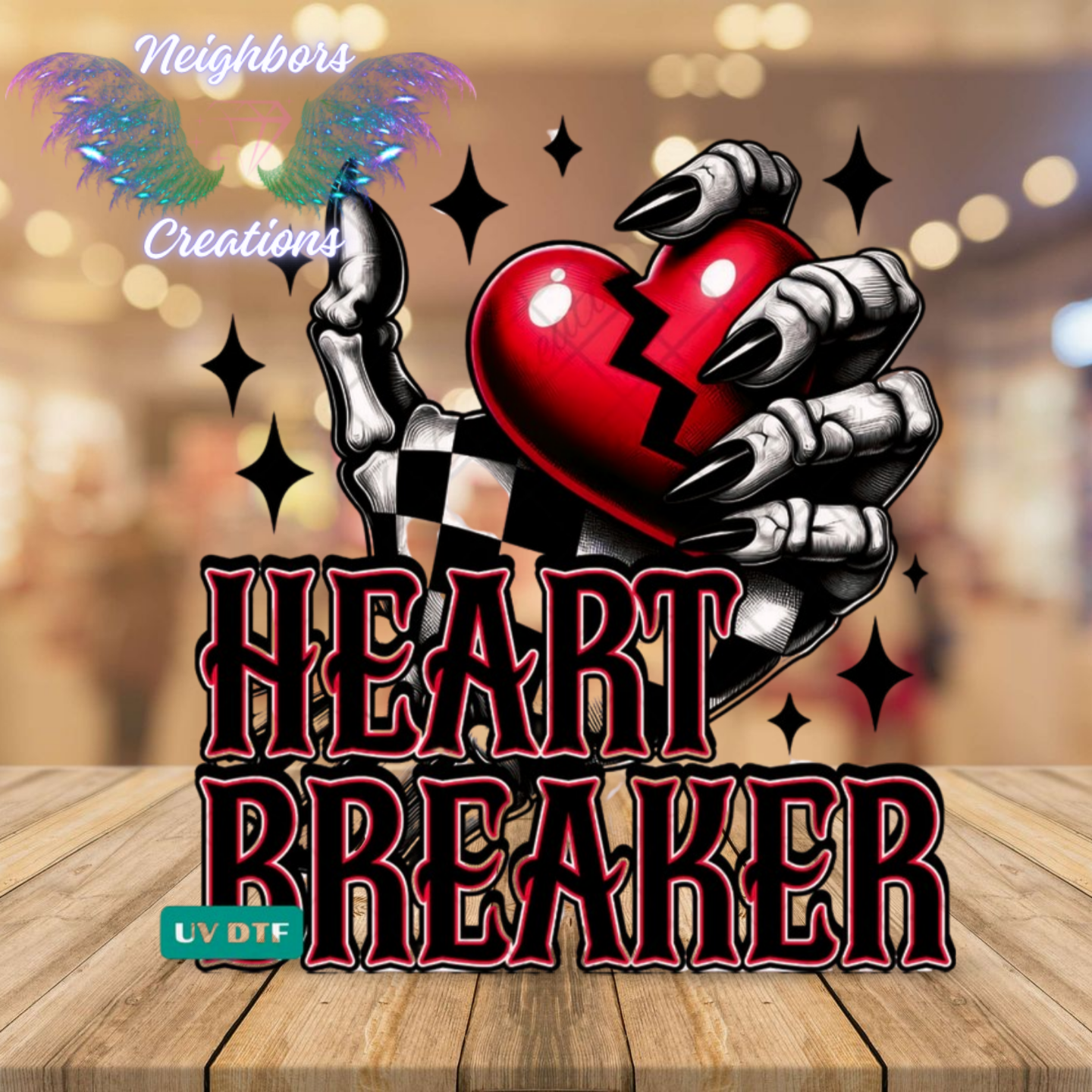 Hear Breaker UVDTF Decal