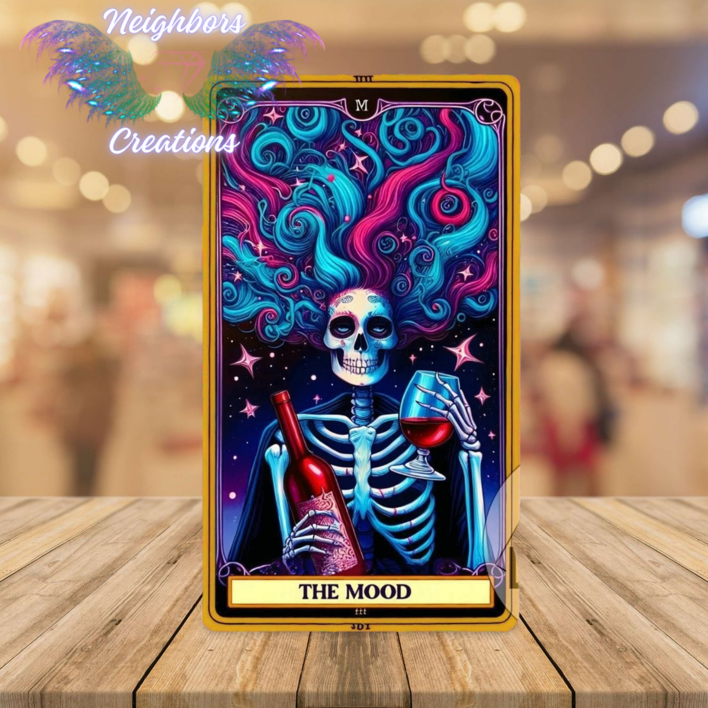 The Mood Skull Galaxy Sub Tumbler