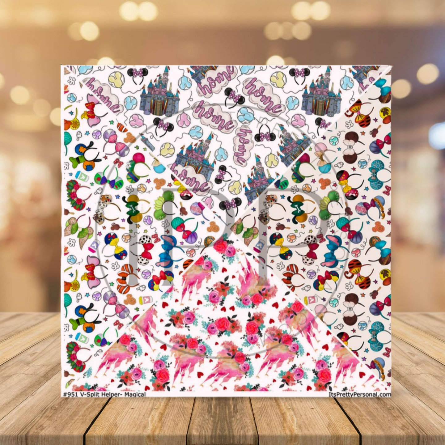 Inspired By Disney Themed 4Split Vinyl