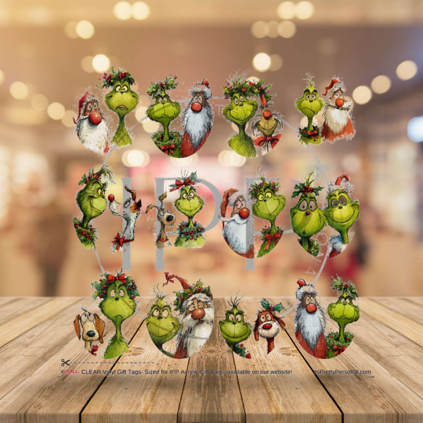 PLEASE READ THIS IS FOR CUSTOM ORDERS ONLY -
BOUTIQUE VINYL For ornaments , coasters or etc