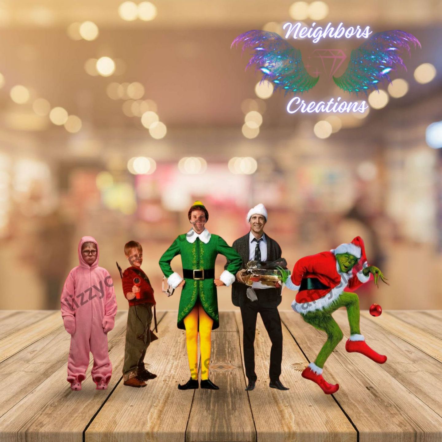 Friends Christmas Special Sub Tumbler FOR CUSTOM ORDERS ONLY