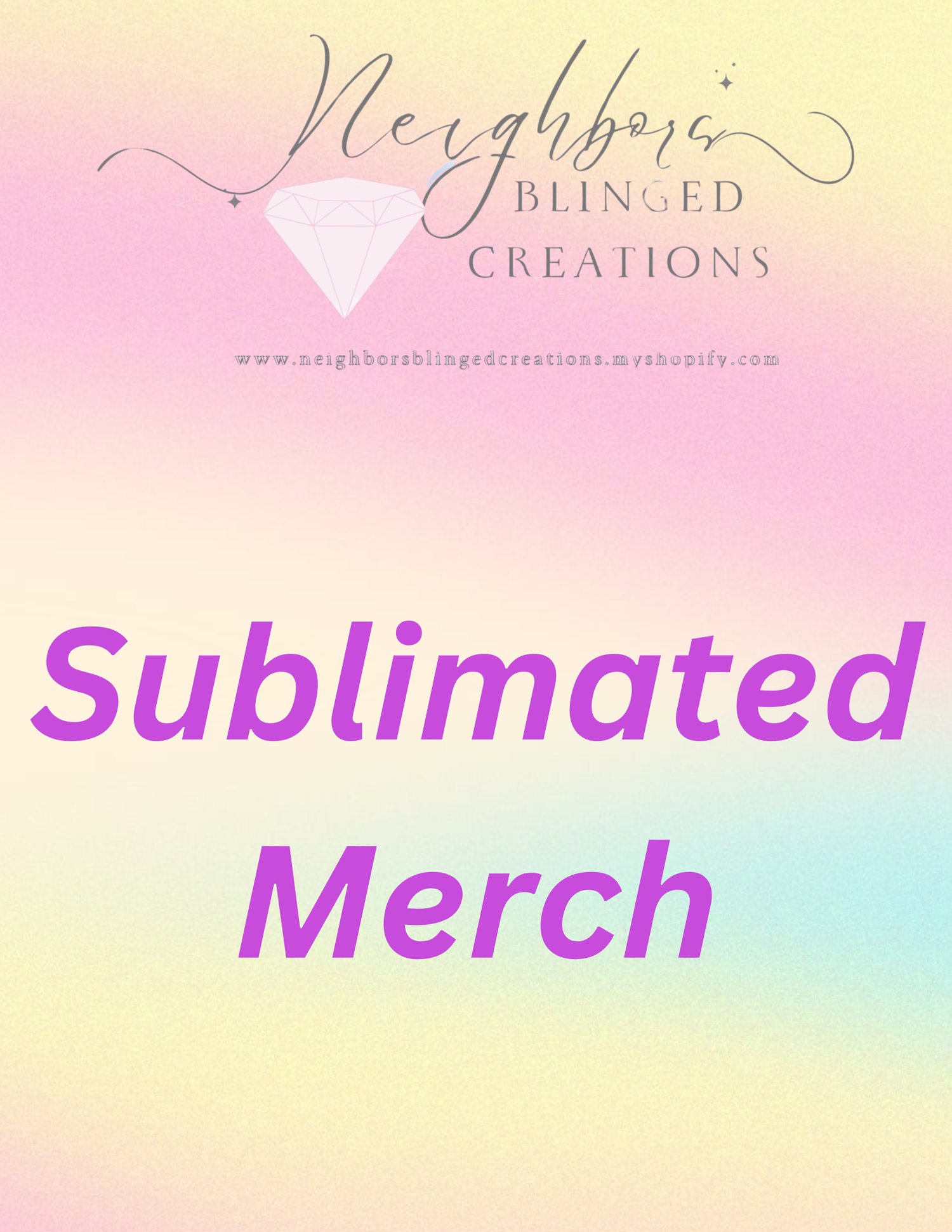 Sublimated Merch