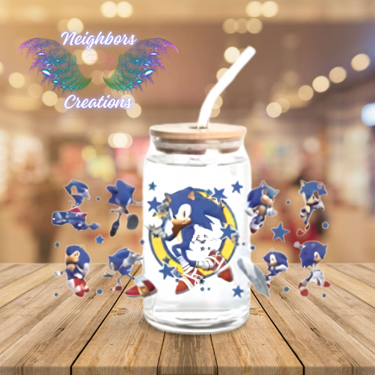 Inspired By Sonic The Hedgehog UVDTF Wrap