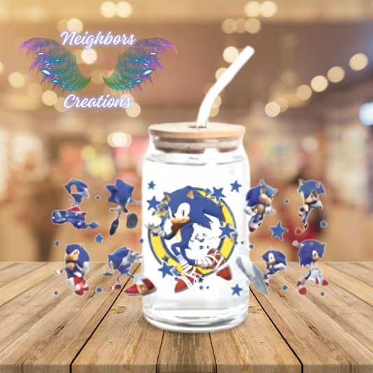 Inspired By Sonic The Hedgehog UVDTF Wrap