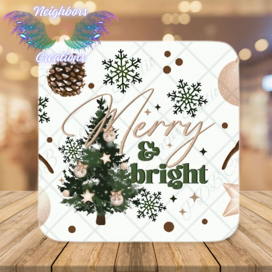 Merry N Bright Christmas Boutique Vinyl