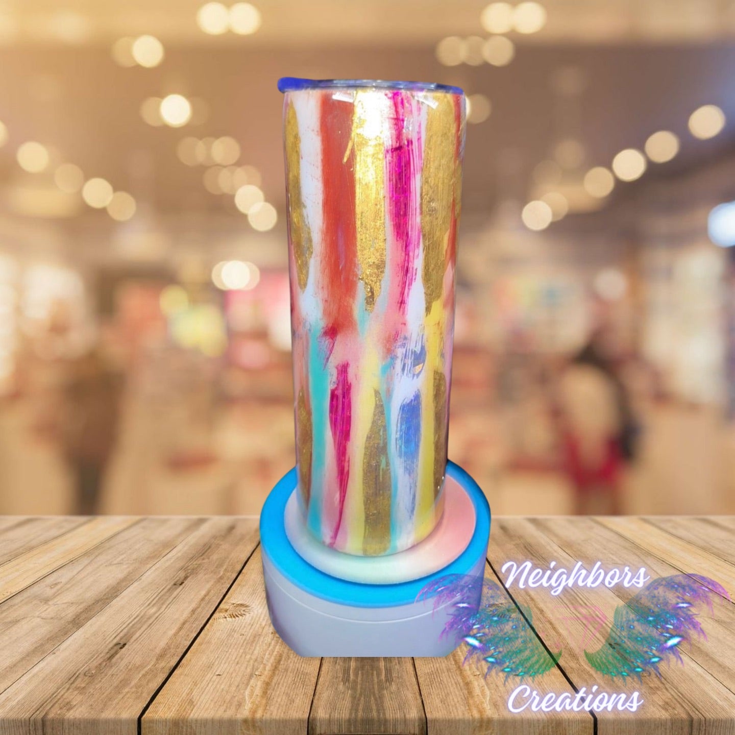 #15 - 20 OZ Patina Style BE Kind Butterfly Tumbler