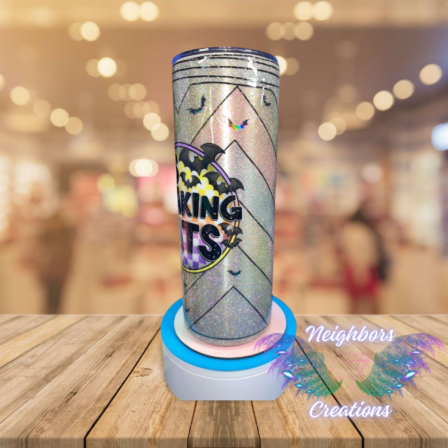 20 OZ It’s Freaking Bats Halloween Batty Tumbler