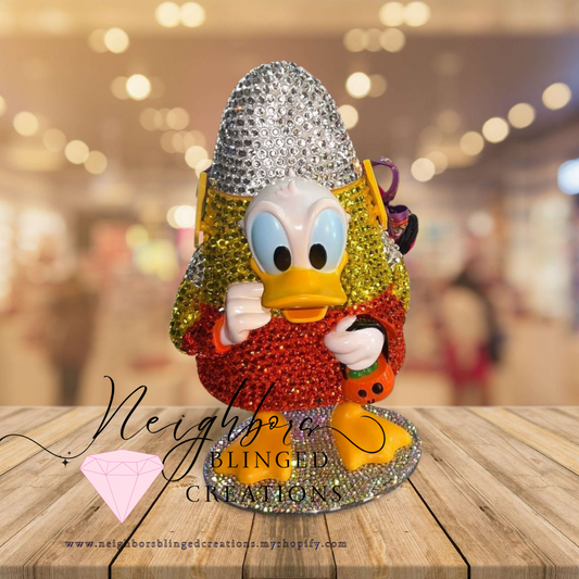 Hand bedazzled fully functional Donald Duck Sipper Cup