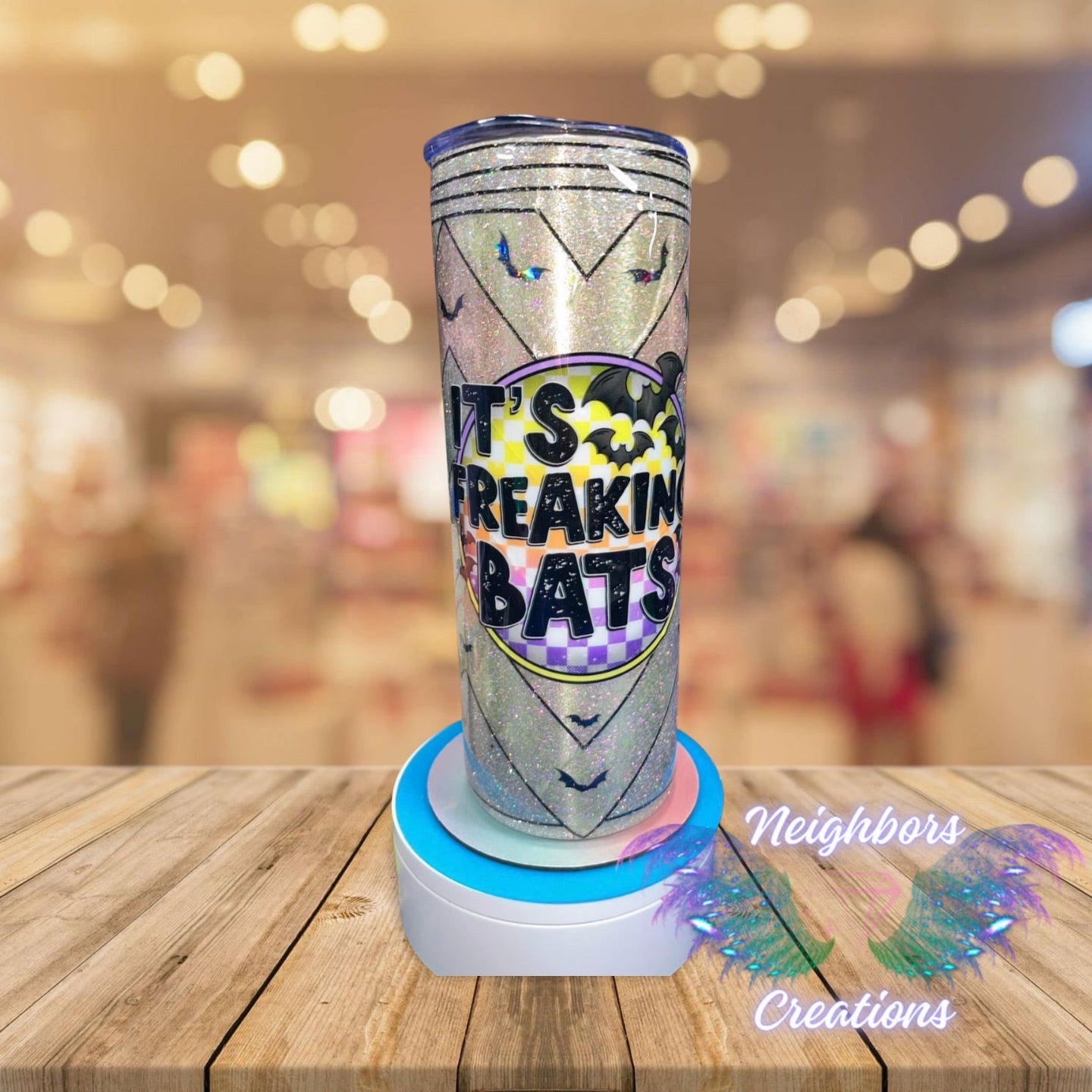 20 OZ It’s Freaking Bats Halloween Batty Tumbler