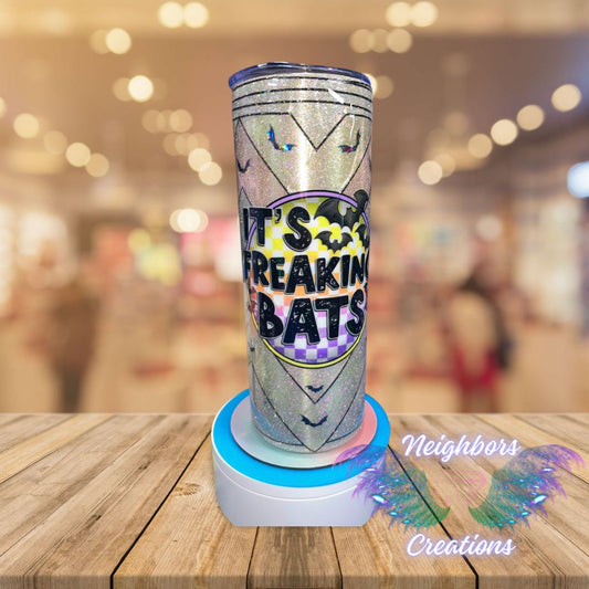 20 OZ It’s Freaking Bats Halloween Batty Tumbler