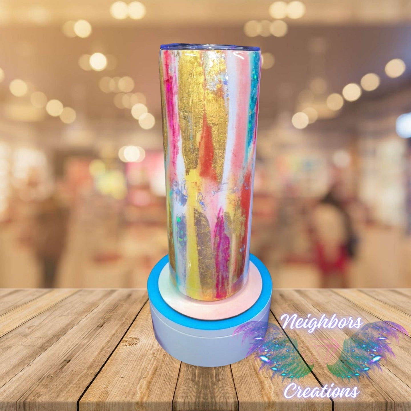 #15 - 20 OZ Patina Style BE Kind Butterfly Tumbler
