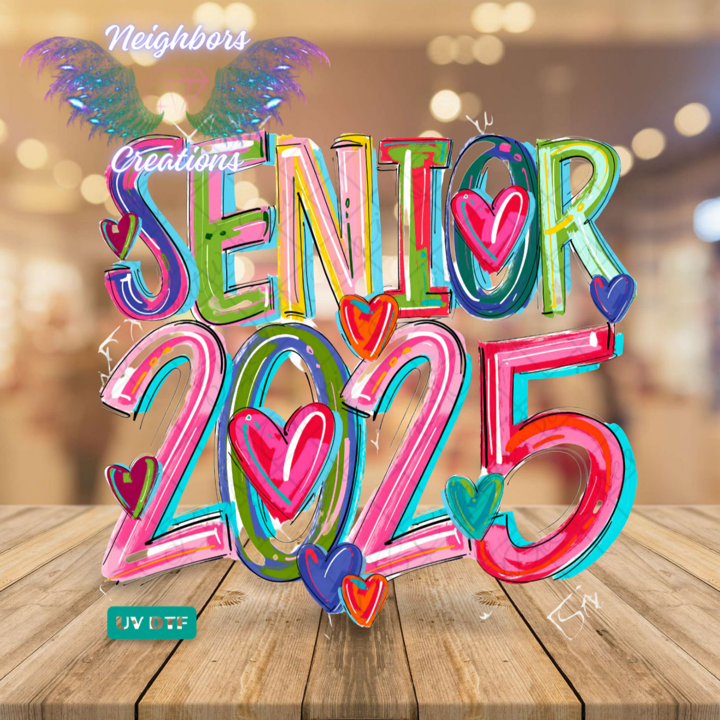 Senior 2025 UV DTF DECAL