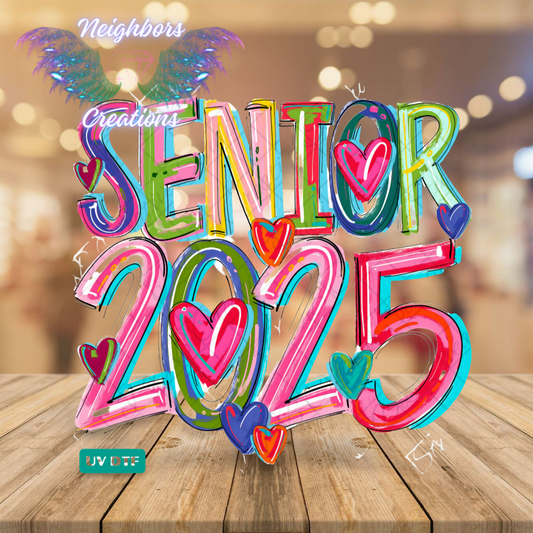 Senior 2025 UV DTF DECAL