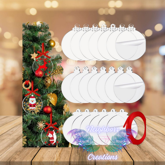 Special Order Any Occasion Ornaments - Set of 6 - CUSTOM ORDERS ONLY