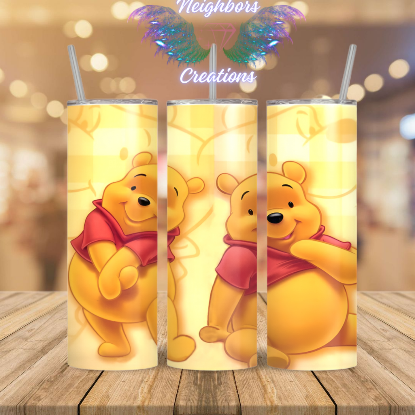 Inspired By Winnie Pooh Sub Tumbler