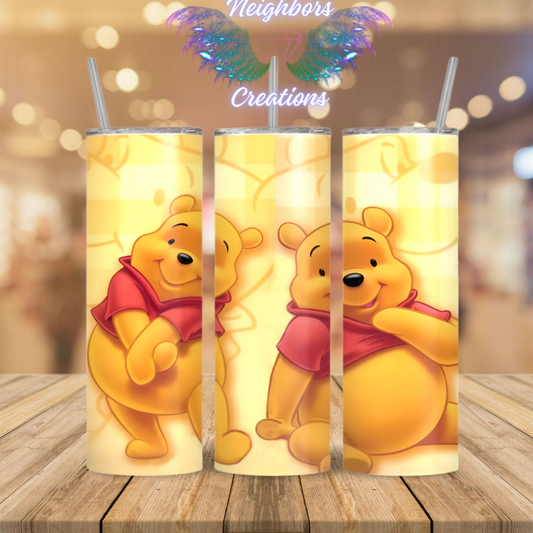 Inspired By Winnie Pooh Sub Tumbler