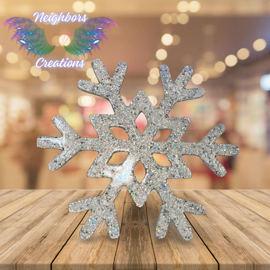 It’s A White Christmas Bedazzled Snowflake Wall Hanger