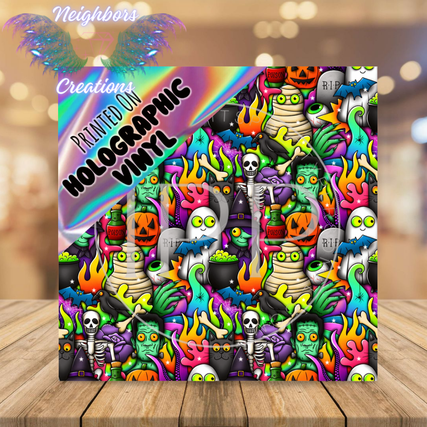 Ghouls N Goblins Holographic Vinyl