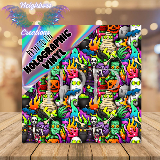 Ghouls N Goblins Holographic Vinyl
