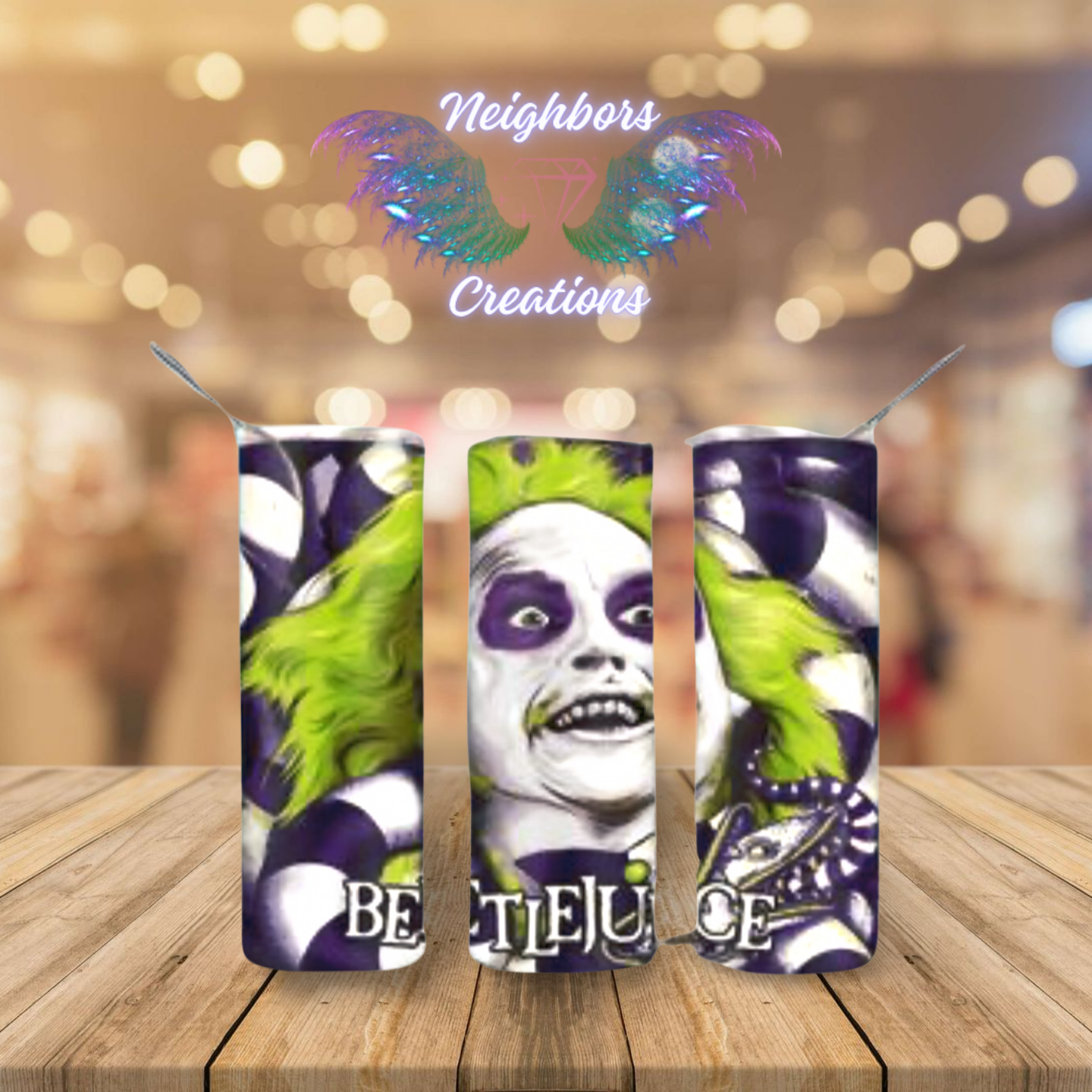 Inspired By Beetle Juice Sublimated Print