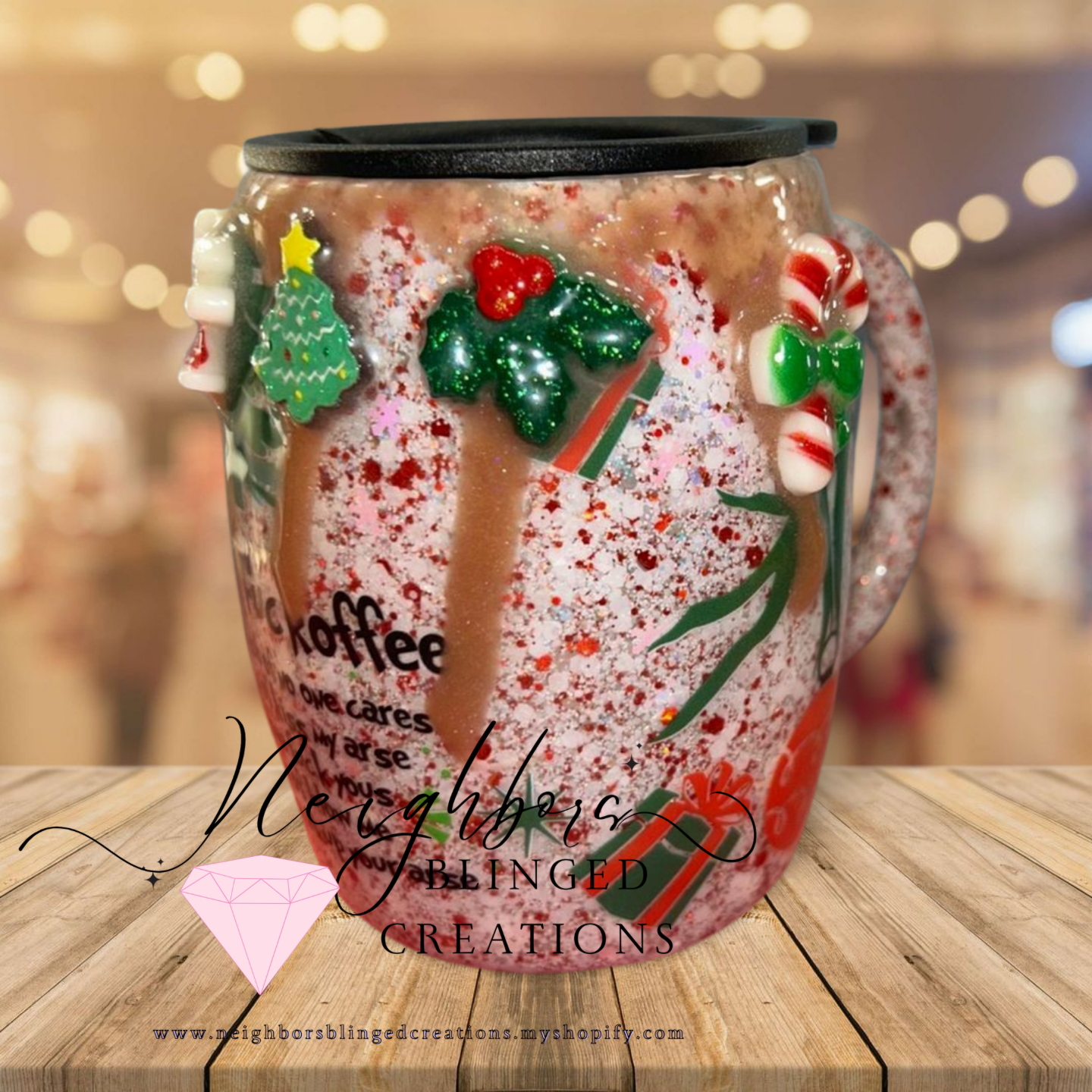 15oz Coffee Mug Hot Coca Christmas Edition