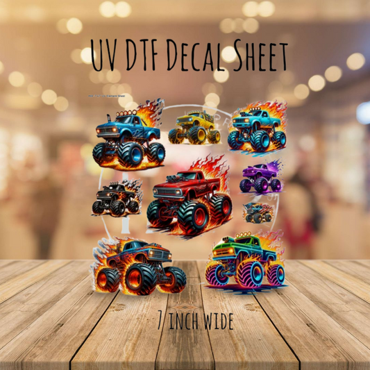 PLEASE READ THIS IS FOR CUSTOM ORDERS ONLY -
UVDTF ELEMENT SHEET -ONE DESIGN DECAL PER CUSTOM ORDER MEANING ONLY ONE TRUCK PER CUSTOM ORDER UNLESS DISCUSSED OTHERWISE