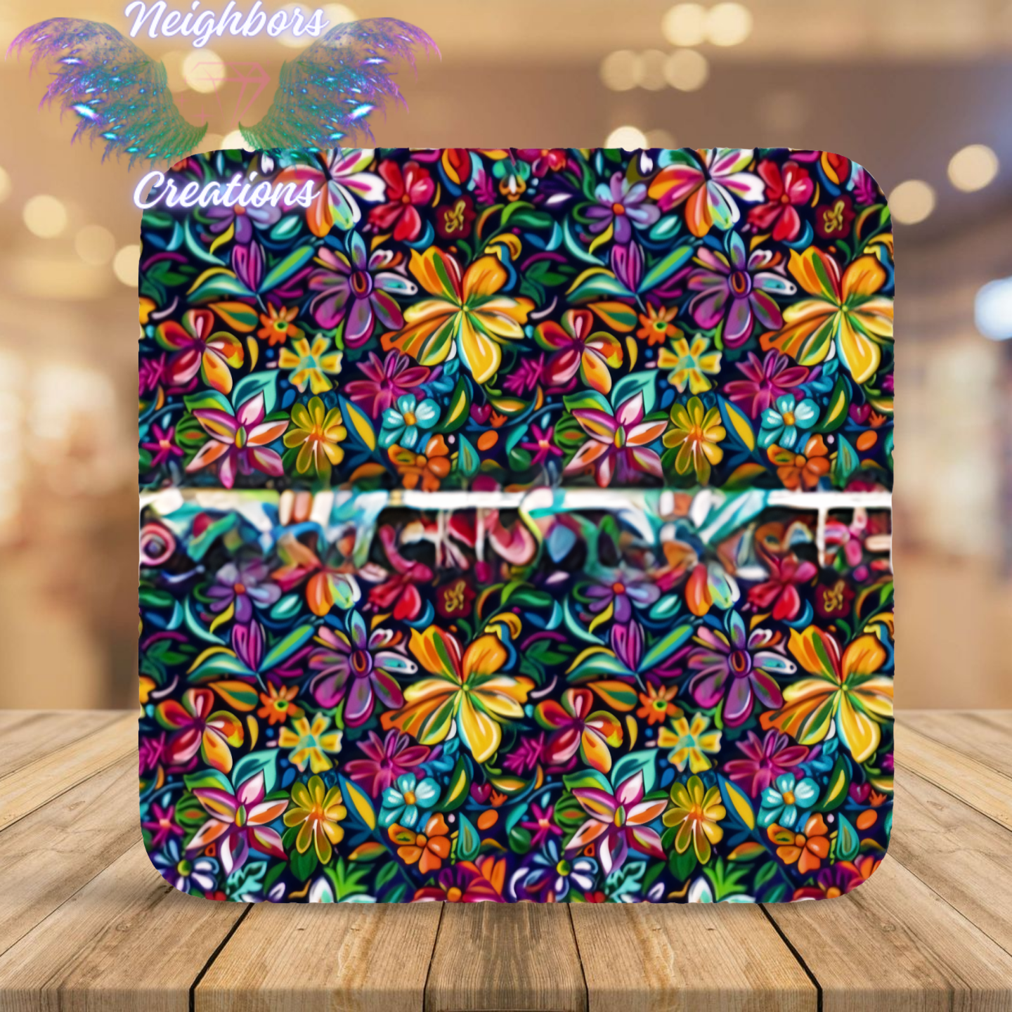 Bright N Colorful Floral Boutique Vinyl