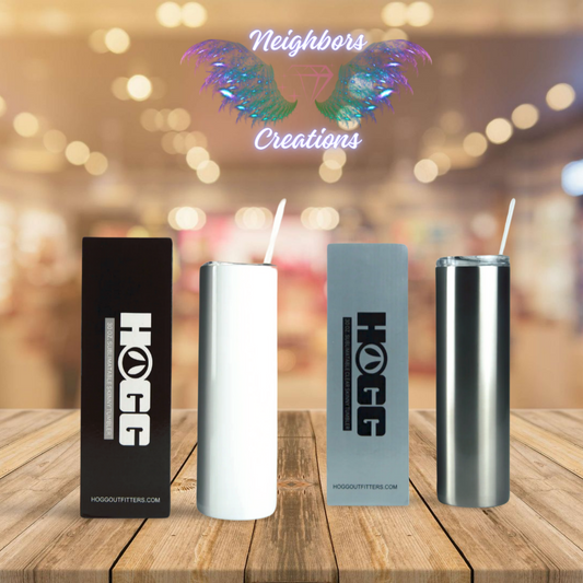 30oz Hogg Stained Steel Plump or Same / Sublimated Tumbler - One tumbler per custom order only- This is not a bundle purchase for tumblers