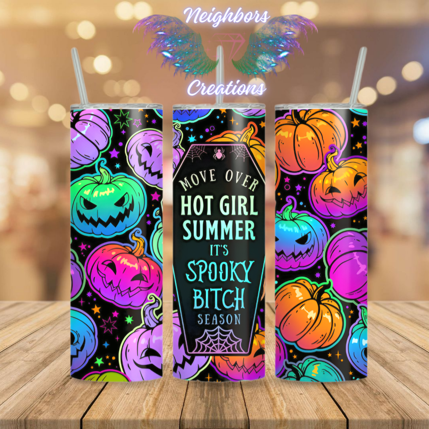 Move Over  Hot Girl Summer I Am In My Spooky Bitch Season Sub Tumbler