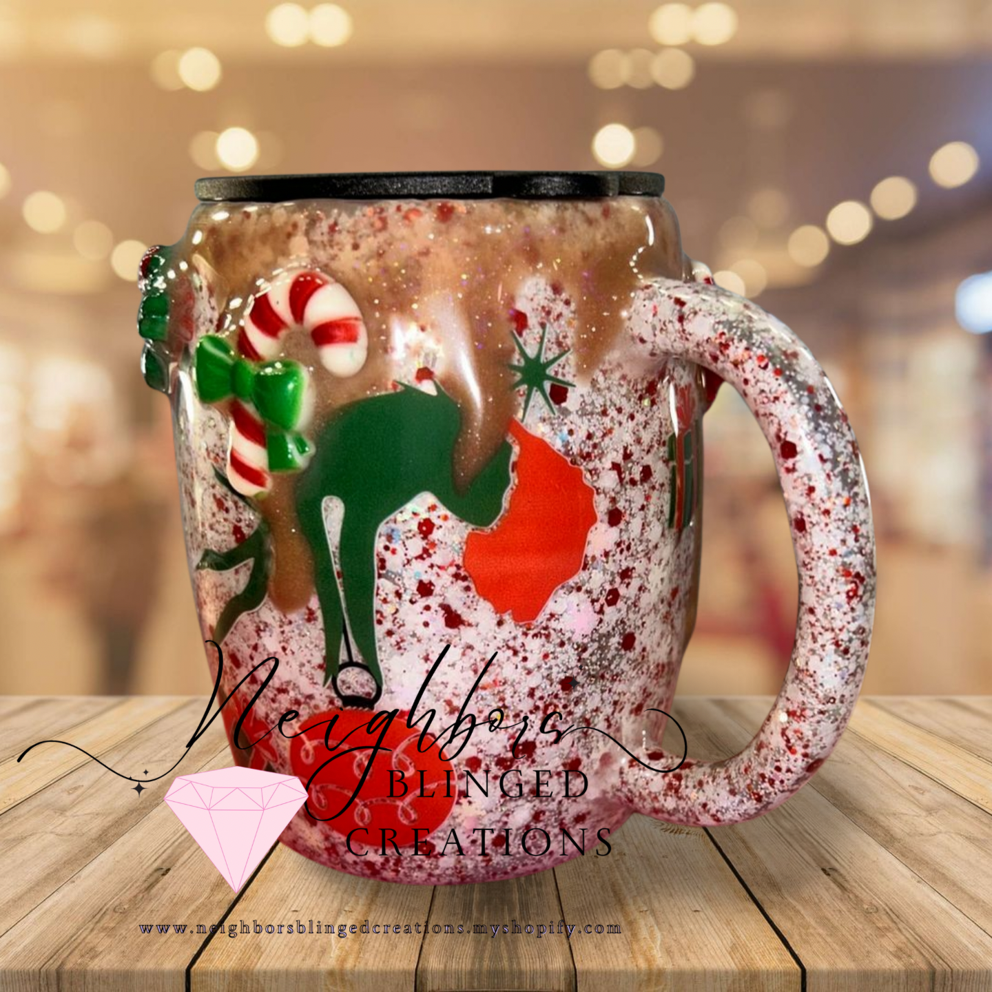 15oz Coffee Mug Hot Coca Christmas Edition