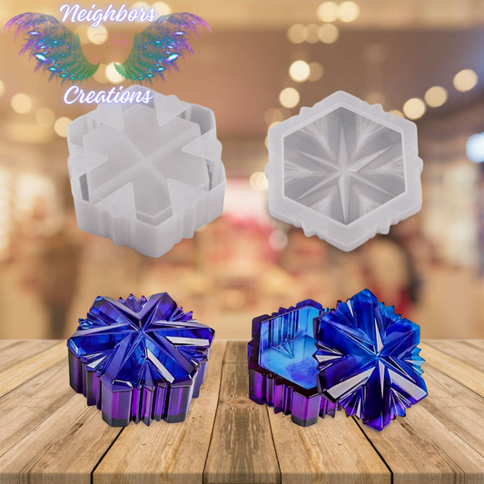 Snow Flake Or Star Jewelry Box THIS WOULD BE FOR A CUSTOM ORDER ONLY