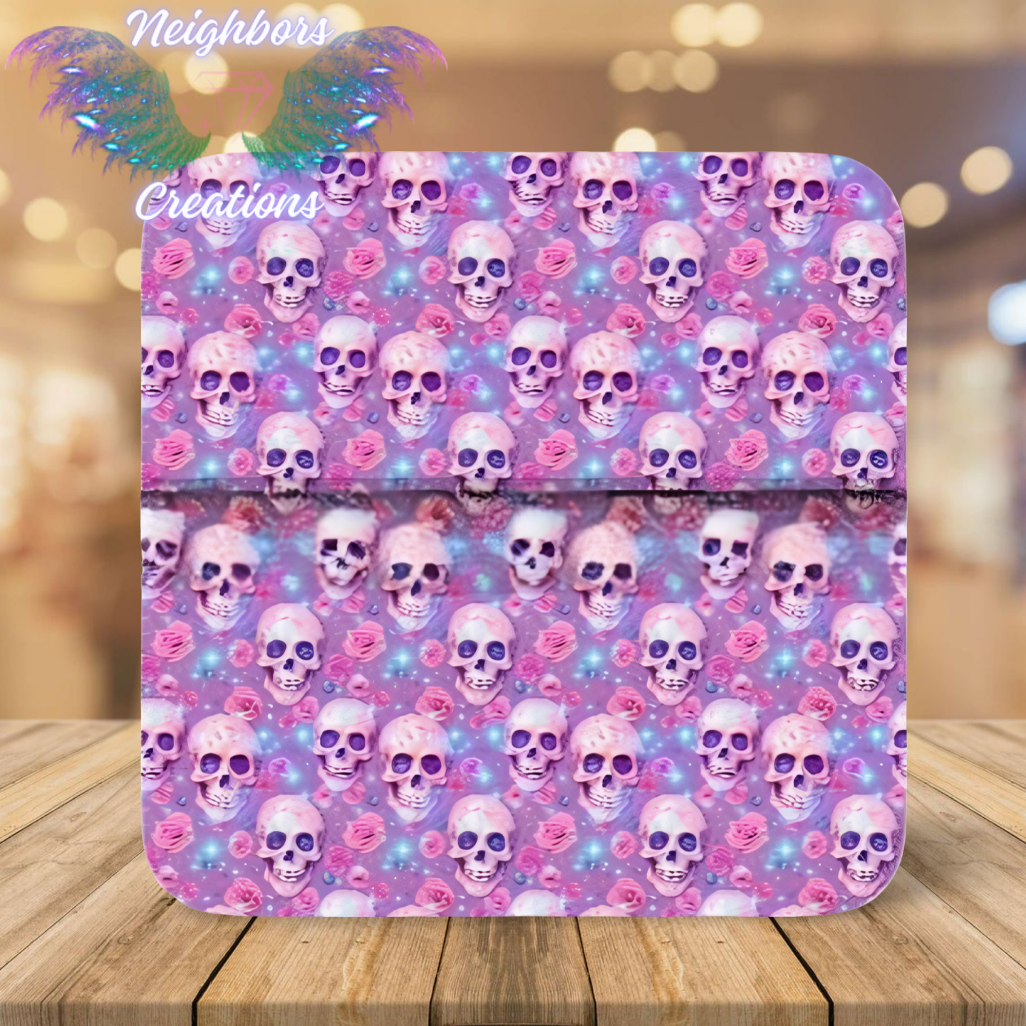Purple Teal Blue & Pink Boutique Vinyl