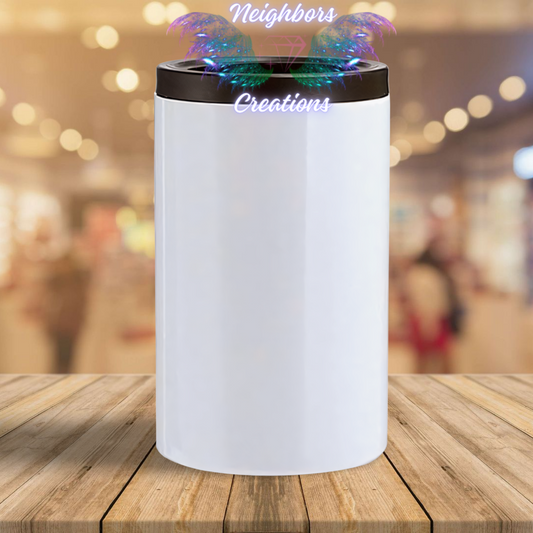 16 Oz Hard Style Can Cozy Cup With Lid & Straw - FOR CUSTOM ORDERS ONLY