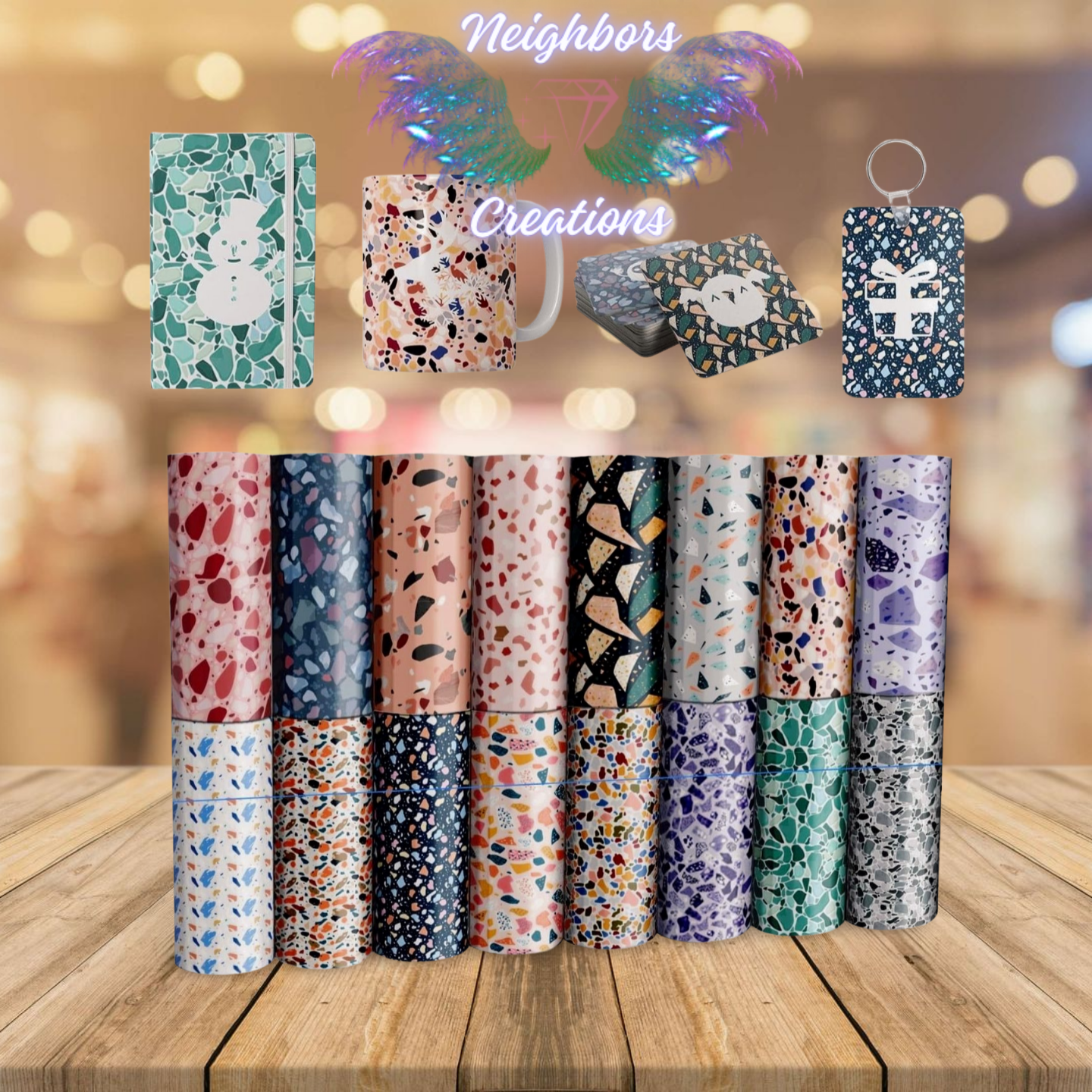 Pattern Themed HTV Vinyl - Custom Orders Only