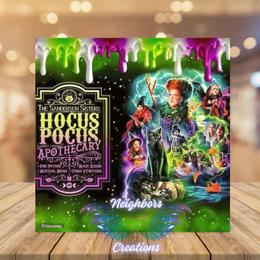 Inspired By Hocus Pocus Sub Tumblers