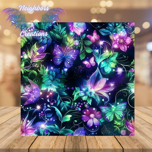 Bright colors Butterflies Boutique Vinyl