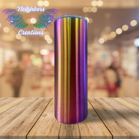 30 oz Color Burst Plump Tipsy Magnolia Tumbler