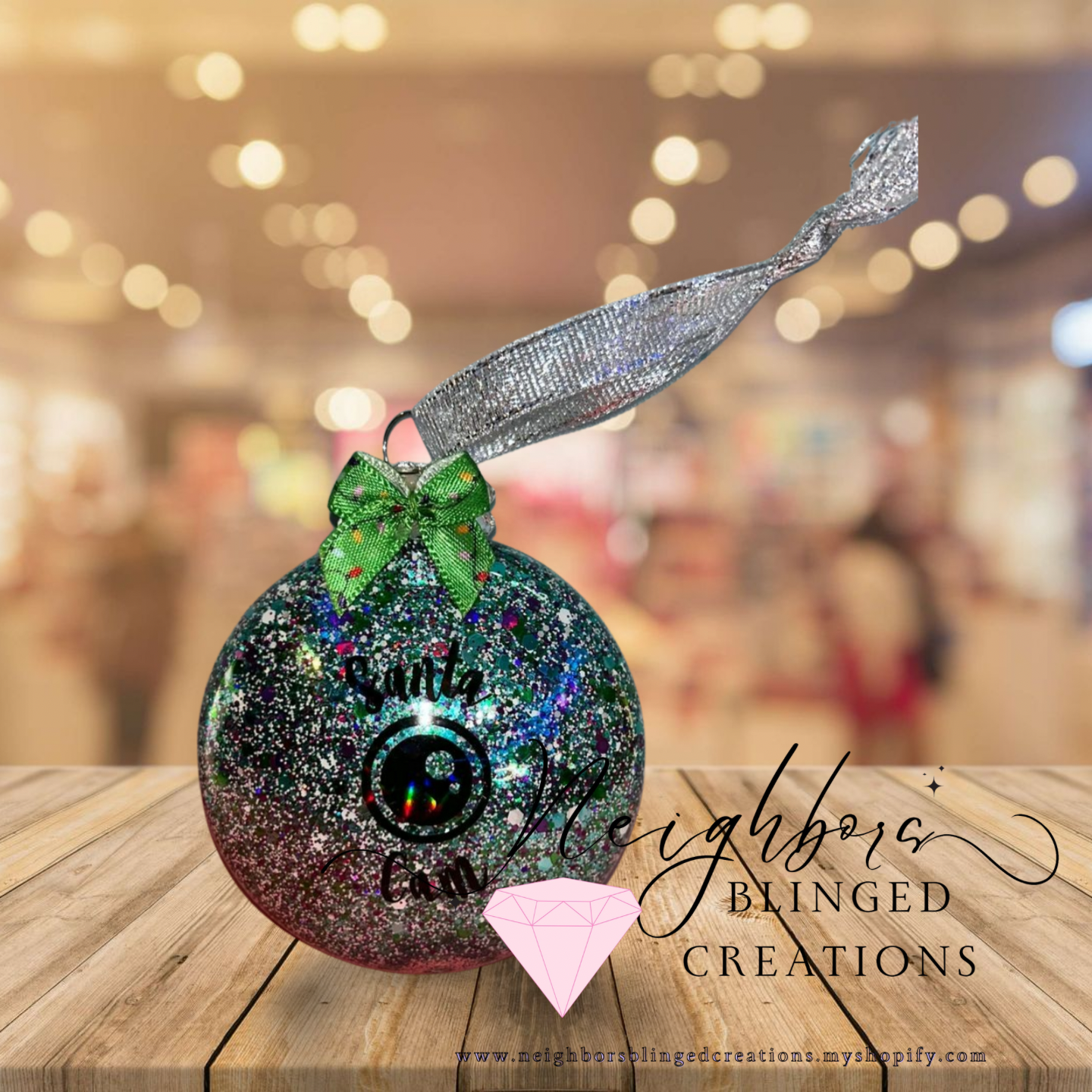 Customizable Christmas ornaments- Santa cam‘s reindeer snowman you name it I can make it. This is what they could look like.- you can get them individually or in a set please send me an email if you’re interested