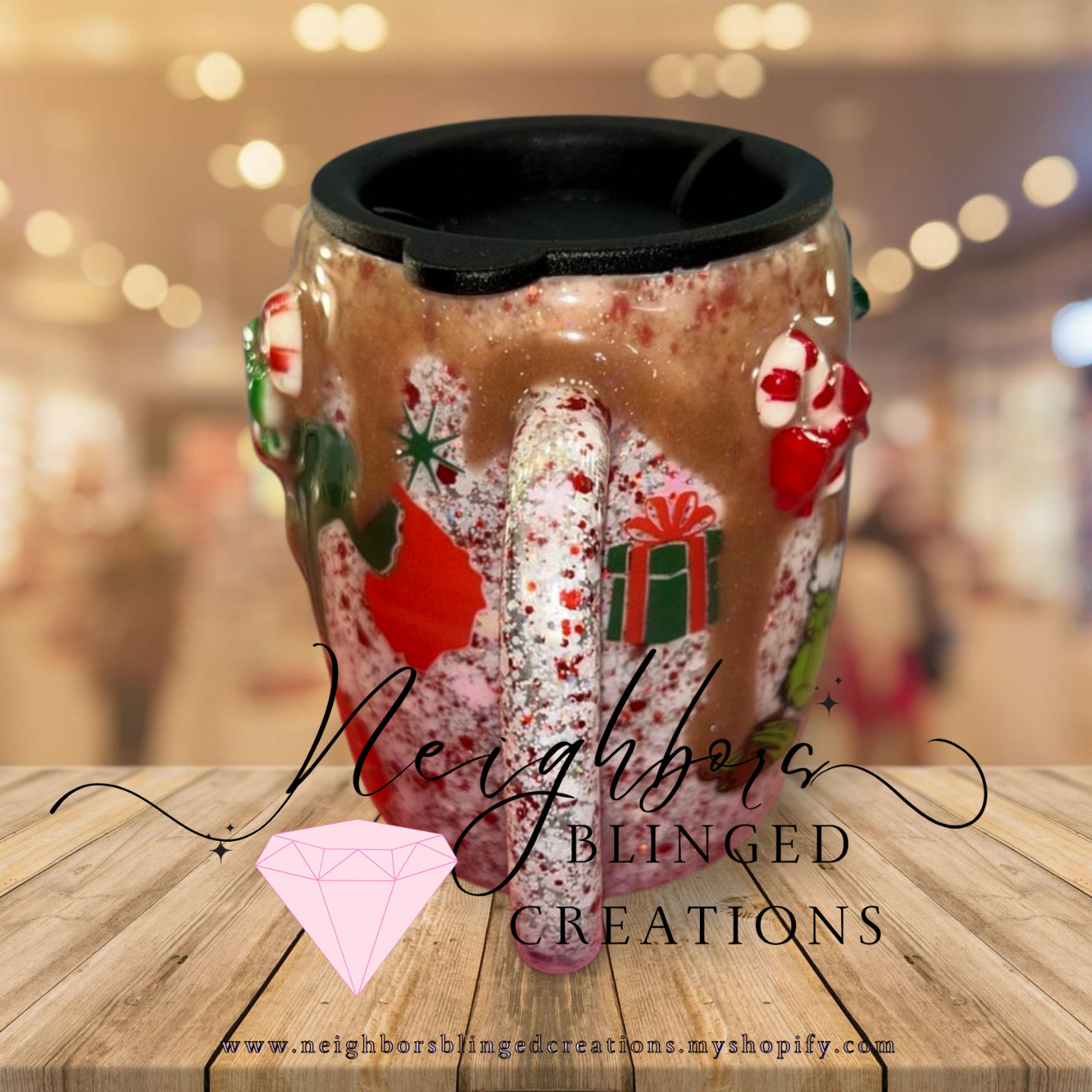 15oz Coffee Mug Hot Coca Christmas Edition