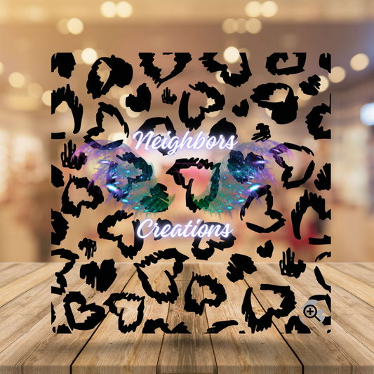 Heart Animal Print Custom Design