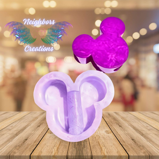 Mouse Straw Topper Resin Art - CUSTOM ORDERS ONLY