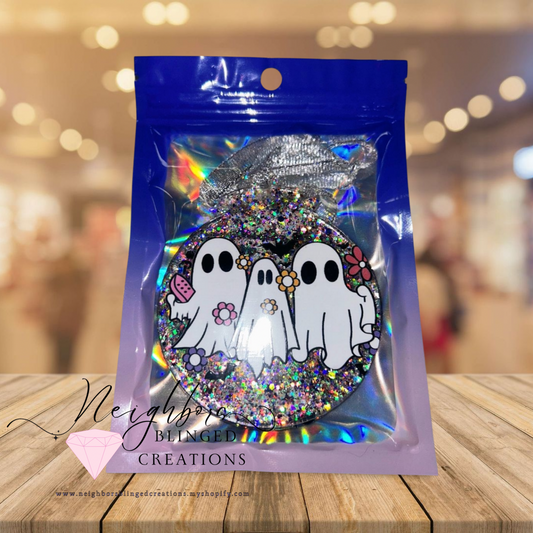 Halloween ornaments SET of THREE