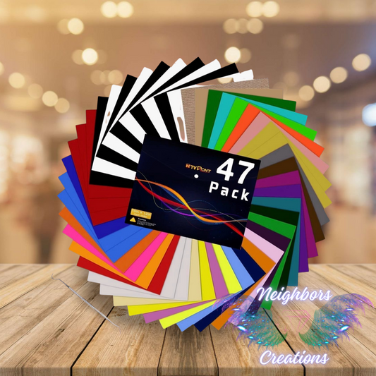 Color of the rainbow HTV - COLORS TO PICK FROM FOR CUSTOM ORDERS ONLY